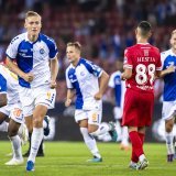 Kristers Tobers, auteur du 2-1 pour GC lors du match contre le FC Sion